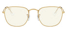 Ray-Ban® Frank RB3857 RB3857 91984E 51 - Silver with Bottle Green lenses Sunglasses