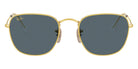 Ray-Ban® Frank RB3857 RB3857 919658 54 - Gold with Green Polarized lenses Sunglasses