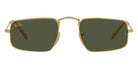 Ray-Ban® Julie RB3957 RB3957 920231 52 - Rose Gold with Green lenses Sunglasses