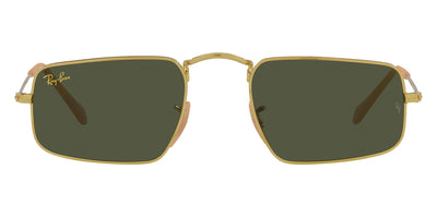 Ray-Ban® JULIE 0RB3957 RB3957 919631 52 - Gold with Green lenses Sunglasses