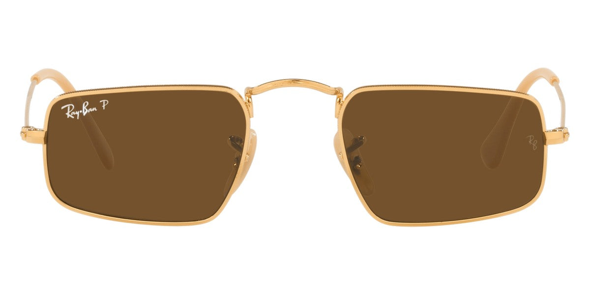 Ray-Ban® JULIE 0RB3957 RB3957 919657 49 - Legend Gold with Polarized Brown lenses Sunglasses