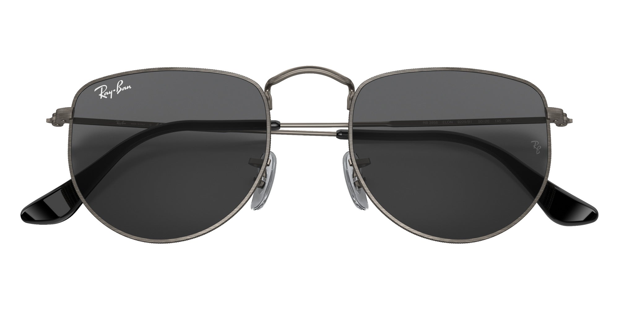 Ray-Ban® RB3958 RB3958 9229B1 50 Sunglasses - Gunmetal