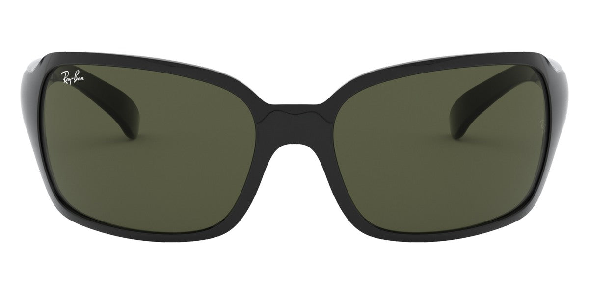 Ray-Ban® RB4068 RB4068 RB4068 601 60 - Black with G-15 Green lenses Sunglasses