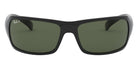 Ray-Ban® RB4075 RB4075 601/58 61 - Black with Dark Green lenses Sunglasses