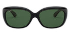 Ray-Ban® Jackie Ohh RB4101 RB4101 601/58 58 - Black with Dark Green lenses 601/58 Sunglasses