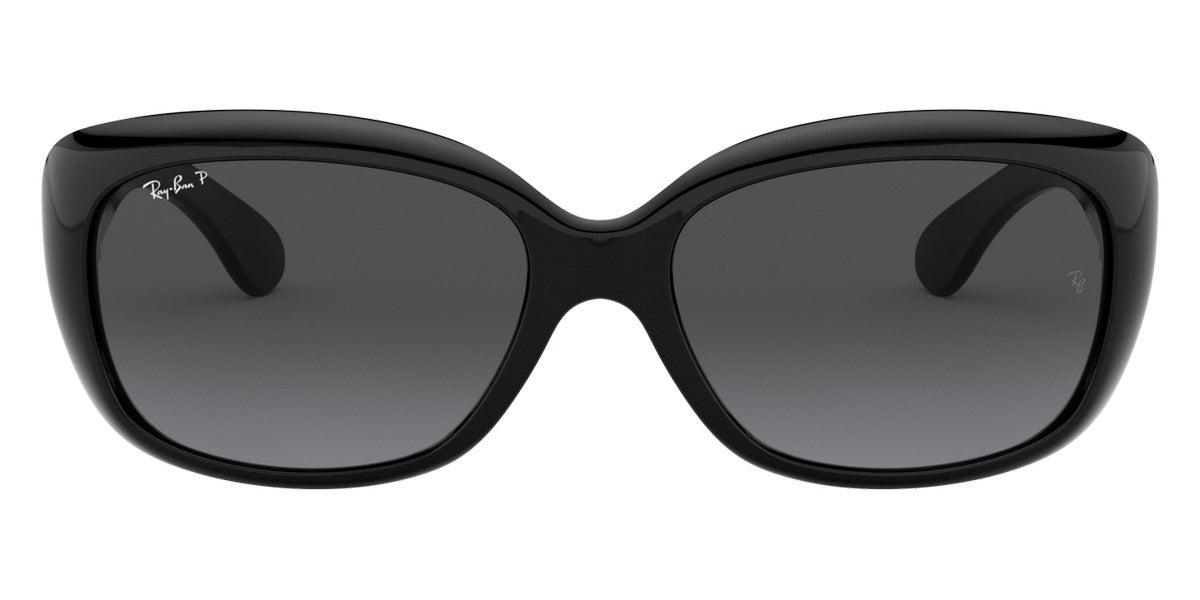 Ray-Ban® Jackie Ohh RB4101 RB4101 601/T3 58 - Black with Light Gray Gradient Dark Gray lenses Sunglasses