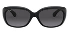 Ray-Ban® Jackie Ohh RB4101 RB4101 601/T3 58 - Black with Light Gray Gradient Dark Gray lenses Sunglasses