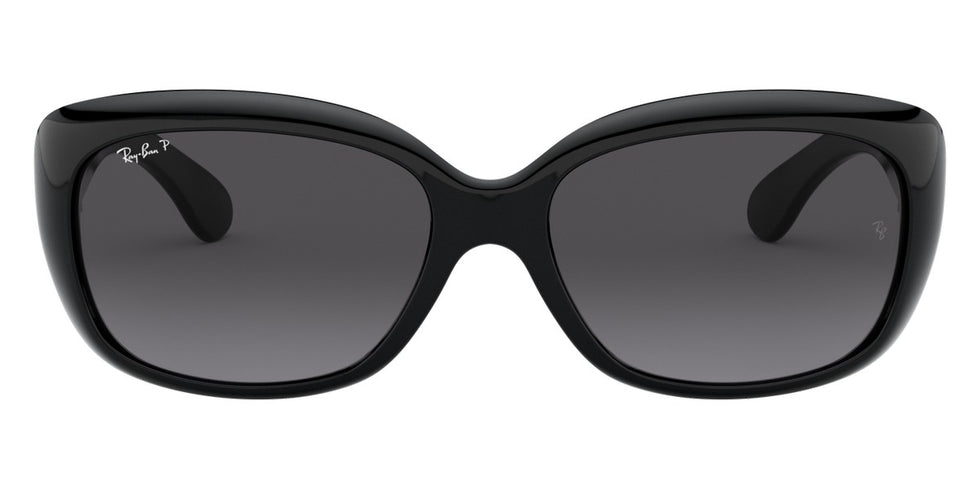 Ray-Ban® Jackie Ohh RB4101 RB4101 601/T3 58 - Black with Light Gray Gradient Dark Gray lenses Sunglasses