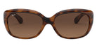 Ray-Ban® Jackie Ohh RB4101 RB4101 642/43 58 - Havana with Light Brown Gradient Black lenses Sunglasses