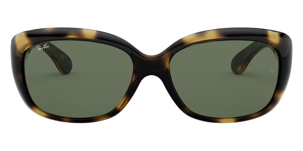 Ray-Ban® Jackie Ohh RB4101 RB4101 710 58 - Light Havana with Dark Green lenses Sunglasses
