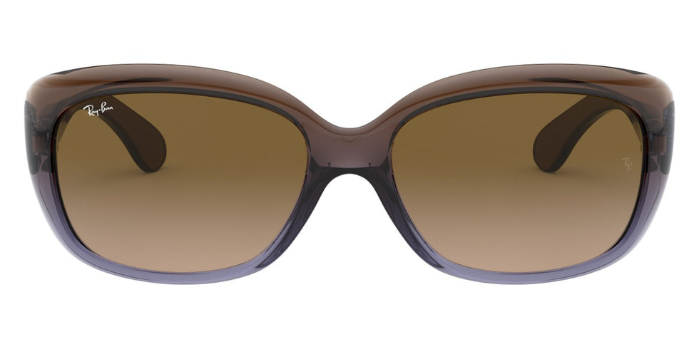 Ray-Ban® Jackie Ohh RB4101 RB4101 860/51 58 - Brown Gradient Lilac with Light Brown Gradient Brown lenses Sunglasses