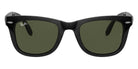 Ray-Ban® Folding Wayfarer RB4105 RB4105 601 50 - Black with G-15 Green lenses Sunglasses