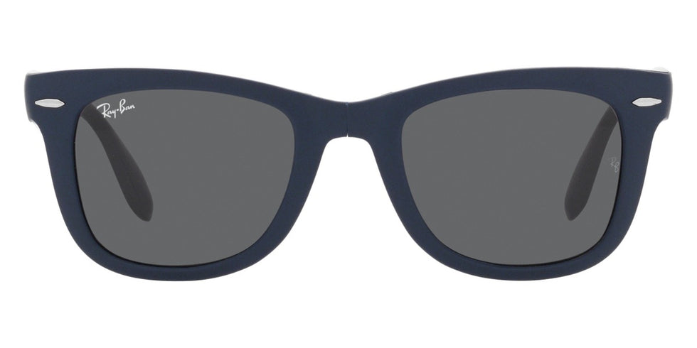 Ray-Ban® Folding Wayfarer RB4105 RB4105 710/51 54 - Light Havana with Clear Gradient Brown lenses Sunglasses