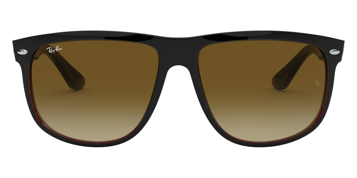 Ray-Ban® Boyfriend RB4147 RB4147 601/58 56 - Black with Dark Green lenses Sunglasses