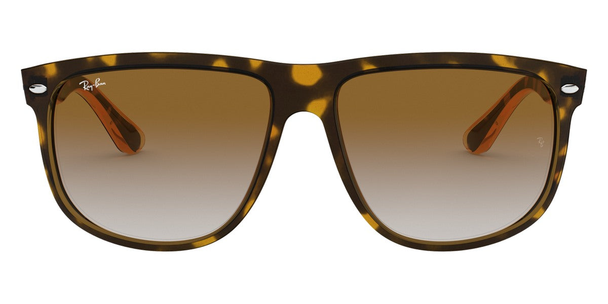 Ray-Ban® Boyfriend RB4147 RB4147 710/51 56 - Light Havana with Clear Gradient Brown lenses Sunglasses