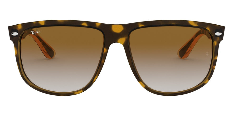 Ray-Ban® Boyfriend RB4147 RB4147 710/51 56 - Light Havana with Clear Gradient Brown lenses Sunglasses