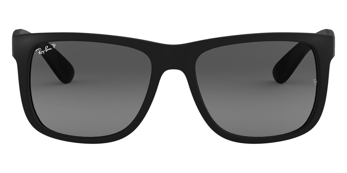 Ray-Ban® Justin RB4165F RB4165F 601/71 55 - Black with Dark Green lenses Sunglasses