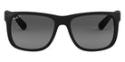 Ray-Ban® Justin RB4165F RB4165F 601/71 55 - Black with Dark Green lenses Sunglasses