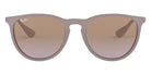 Ray-Ban® Erika RB4171 RB4171 600068 54 - Dark Rubber Sand with Violet Gradient Brown lenses Sunglasses