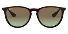 Ray-Ban® Erika RB4171 RB4171 6316E8 54 - Mirrored Red On Black with Green Gradient Brown lenses Sunglasses