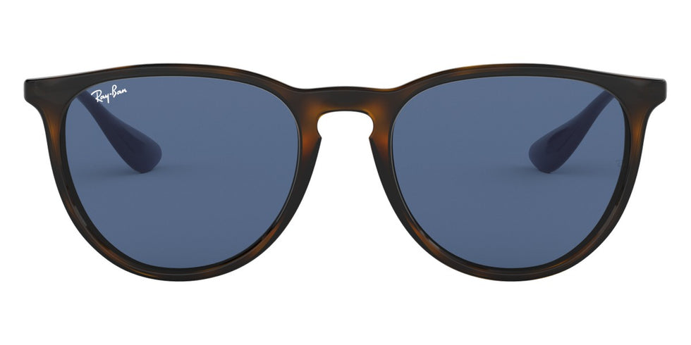 Ray-Ban® Erika RB4171 RB4171 639080 54 - Havana with Dark Blue lenses Sunglasses