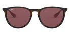 Ray-Ban® Erika RB4171 RB4171 639175 54 - Havana with Dark Violet lenses Sunglasses