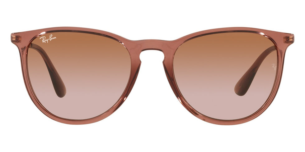 Ray-Ban® Erika RB4171 RB4171 659013 54 - Transparent Light Brown with Gradient Brown lenses Sunglasses