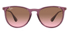 Ray-Ban® Erika RB4171 RB4171 659114 54 - Transparent Violet with Pink Gradient Brown lenses Sunglasses