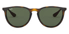 Ray-Ban® Erika RB4171 RB4171 710/71 54 - Light Havana with Dark Green lenses Sunglasses