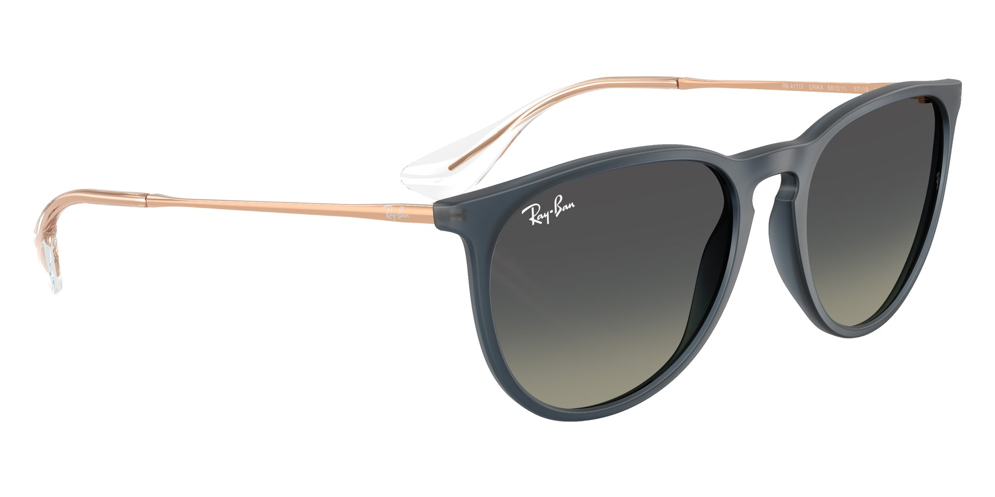 Ray-Ban® RB4171F RB4171F 681311 57 Sunglasses - Rubber Blue