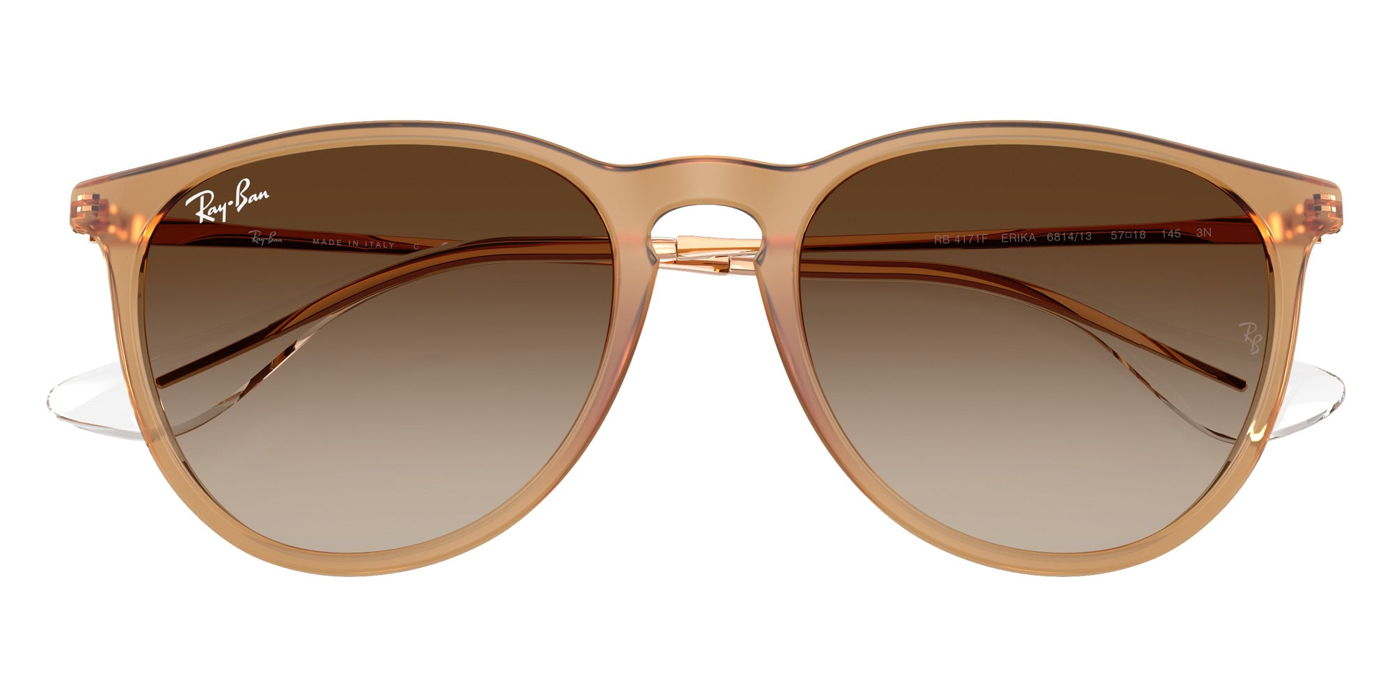 Ray-Ban® RB4171F RB4171F 681413 57 Sunglasses - Rubber Beige