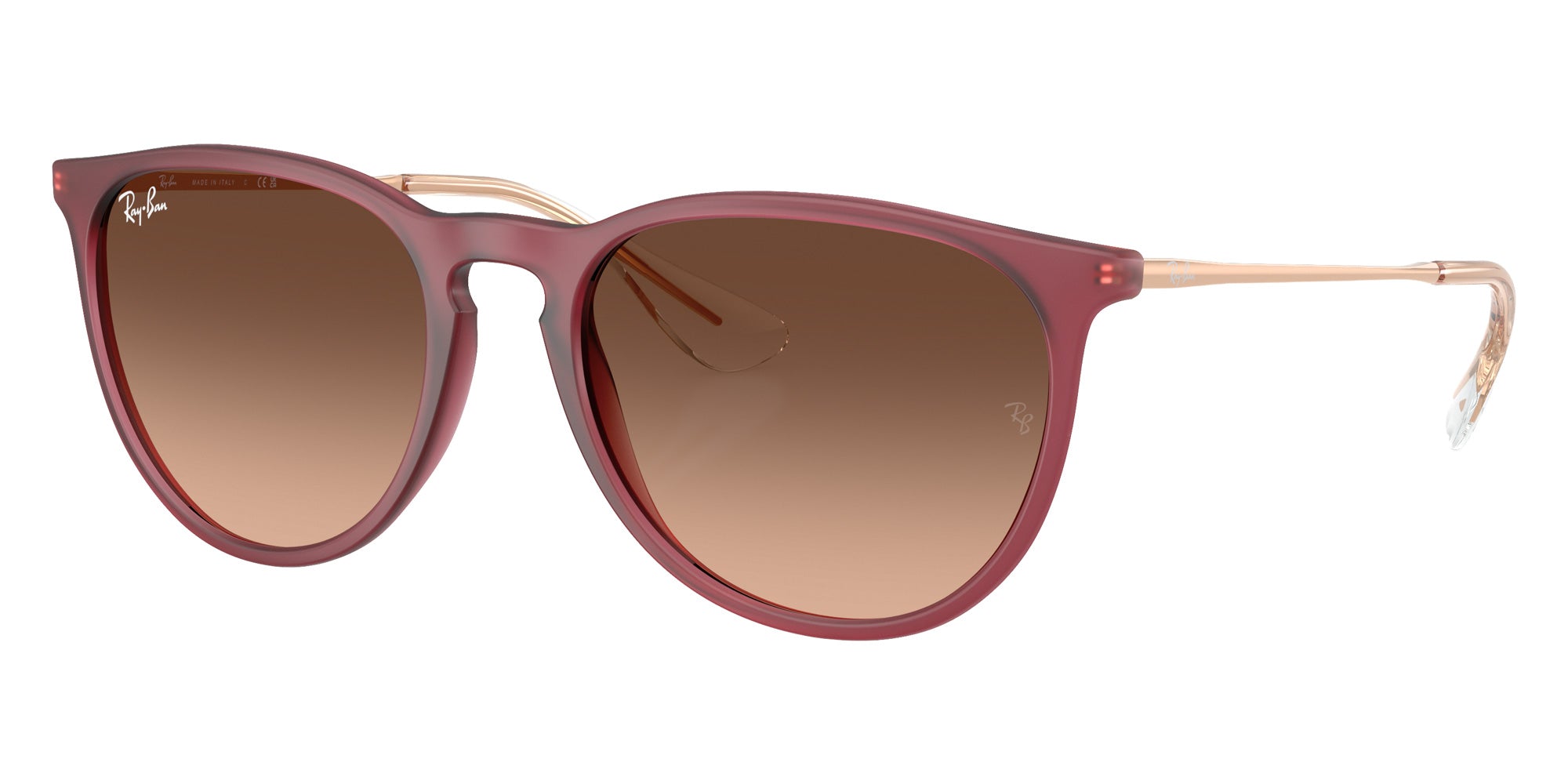 Ray-Ban® RB4171F RB4171F 6815A5 57 Sunglasses - Rubber Violet