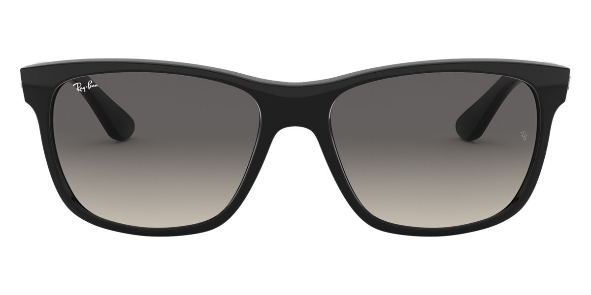 Ray-Ban® RB4181 RB4181 601/71 57 - Black with Light Gray Gradient Dark Gray lenses Sunglasses