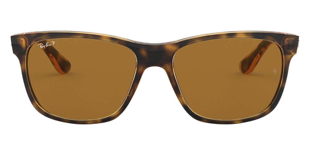 Ray-Ban® RB4181 RB4181 710/83 57 - Light Havana with Brown lenses Sunglasses