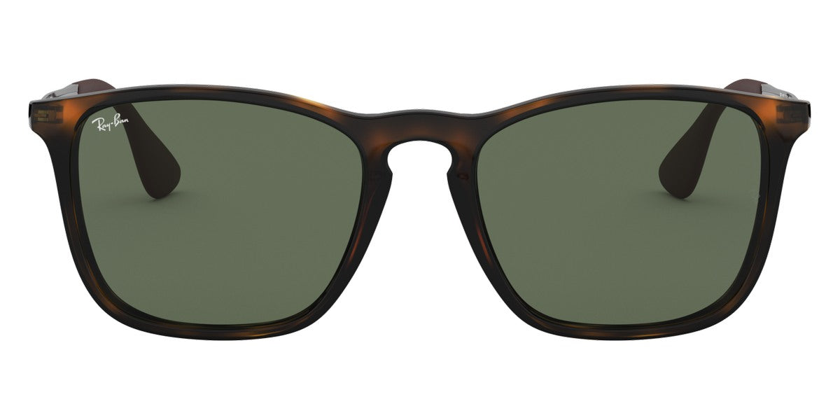 Ray-Ban® Chris RB4187 RB4187 6592T3 54 - Transparent Blue with Gray Gradient Polarized lenses Sunglasses