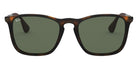 Ray-Ban® Chris RB4187 RB4187 6592T3 54 - Transparent Blue with Gray Gradient Polarized lenses Sunglasses