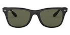 Ray-Ban® Wayfarer Liteforce RB4195 RB4195 601S9A 52 - Matte Black with Green lenses Sunglasses