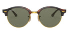 Ray-Ban® Clubround RB4246 RB4246 990 51 - Red Havana with G-15 Green lenses Sunglasses