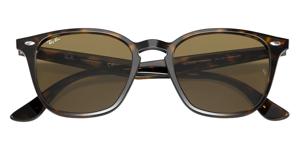 Ray-Ban® RB4258 RB4258 710/73 50 Sunglasses - Light Havana