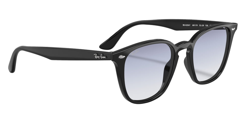 Ray-Ban® RB4258F RB4258F 601/19 52 Sunglasses - Black