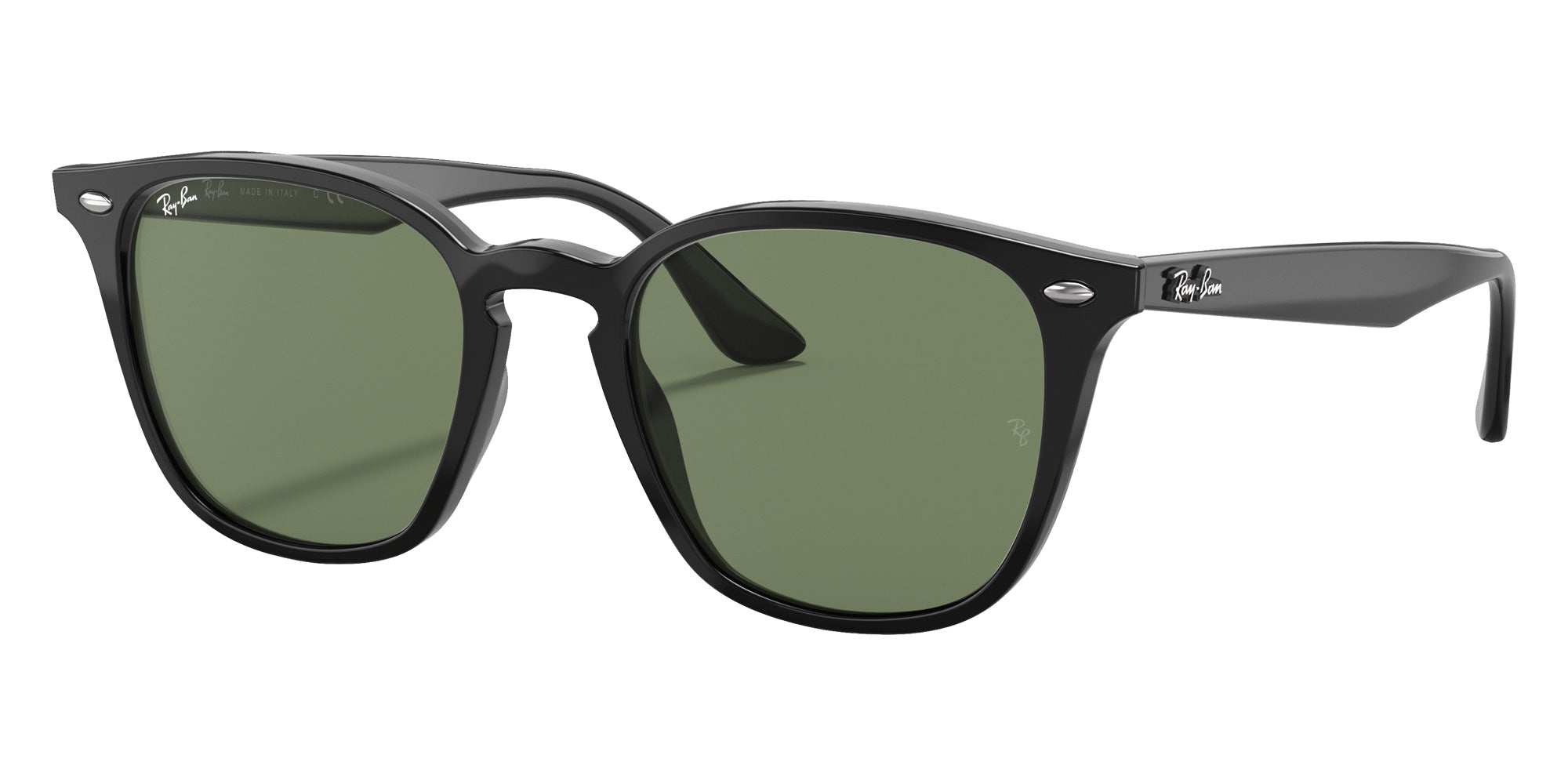 Ray-Ban® RB4258F RB4258F 601/71 52 Sunglasses - Black