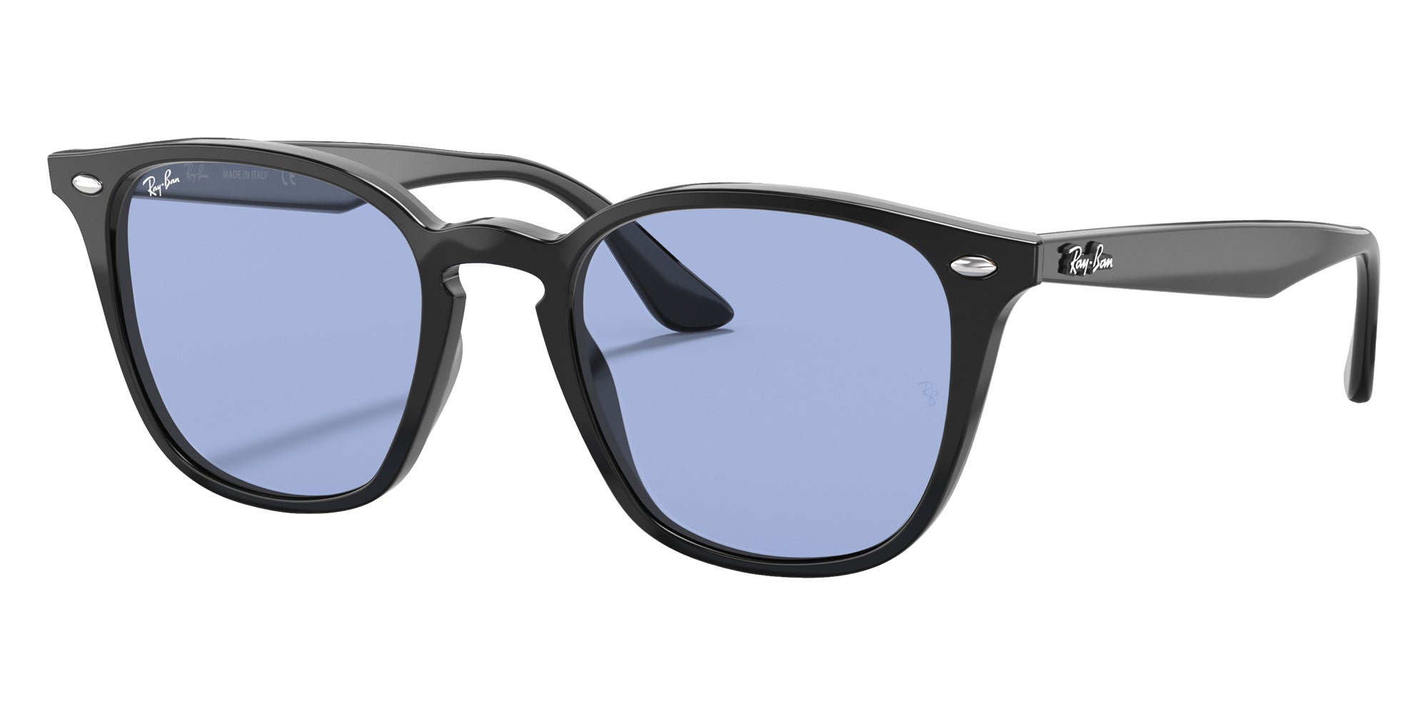 Ray-Ban® RB4258F RB4258F 601/80 52 Sunglasses - Black