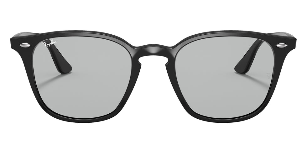 Ray-Ban® RB4258F RB4258F 601/87 52 Sunglasses - Shiny Black