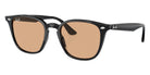 Ray-Ban® RB4258F RB4258F 601/93 52 Sunglasses - Black
