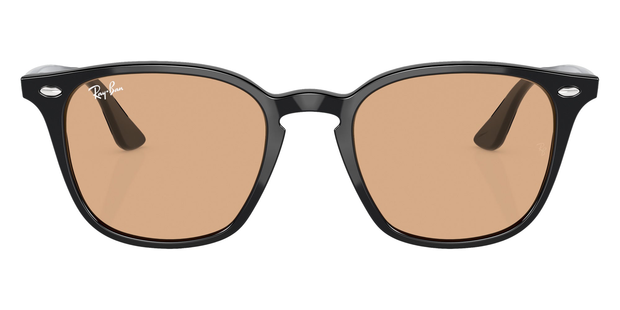 Ray-Ban® RB4258F RB4258F 601/93 52 Sunglasses - Black