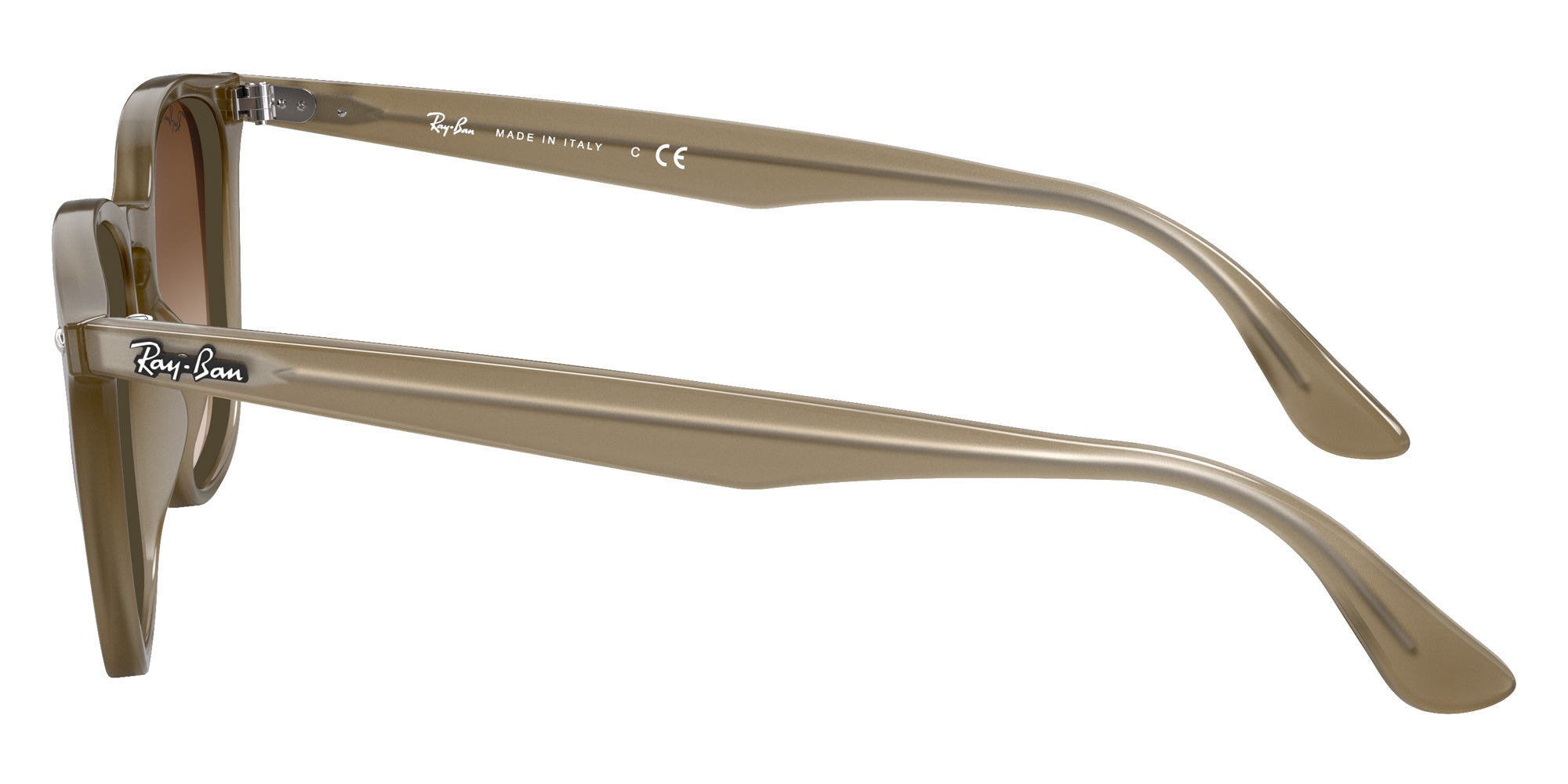 Ray-Ban® RB4258F RB4258F 616613 52 Sunglasses - Light Brown