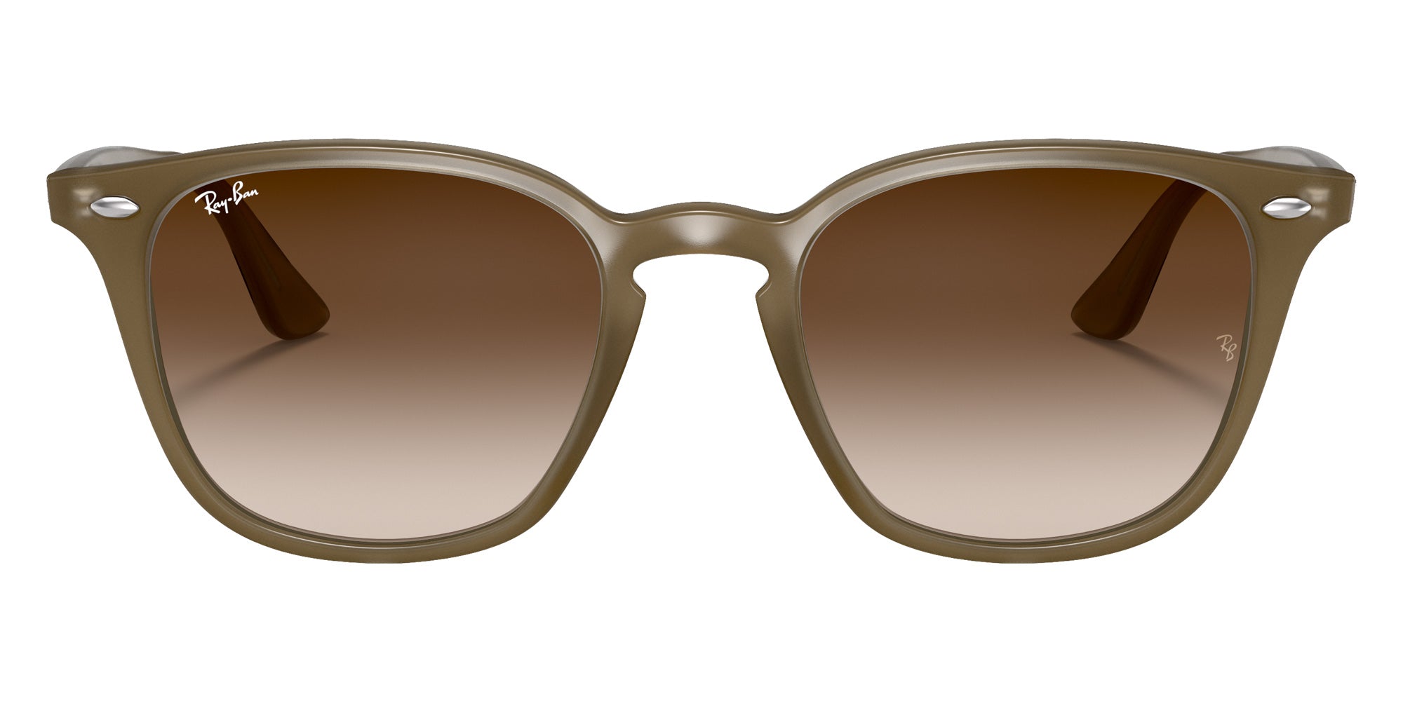 Ray-Ban® RB4258F RB4258F 616613 52 Sunglasses - Light Brown