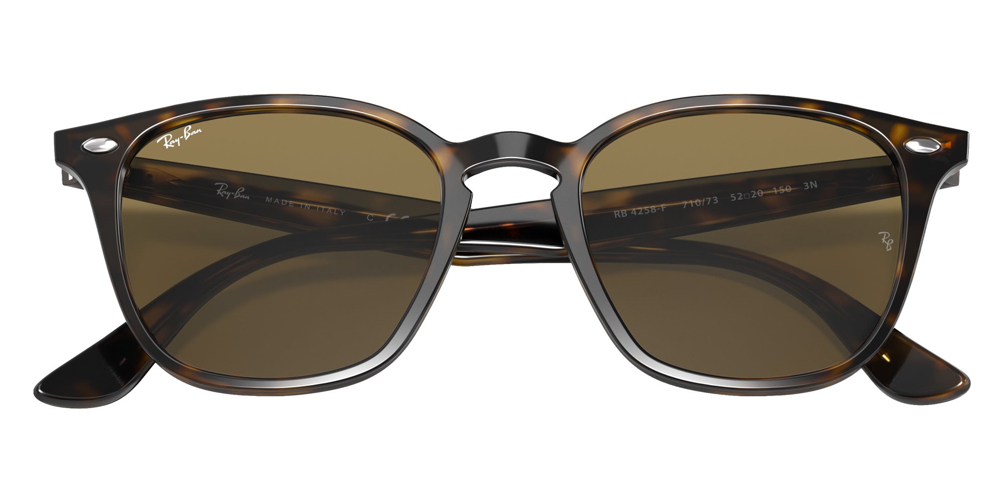 Ray-Ban® RB4258F RB4258F 710/73 52 Sunglasses - Tortoise