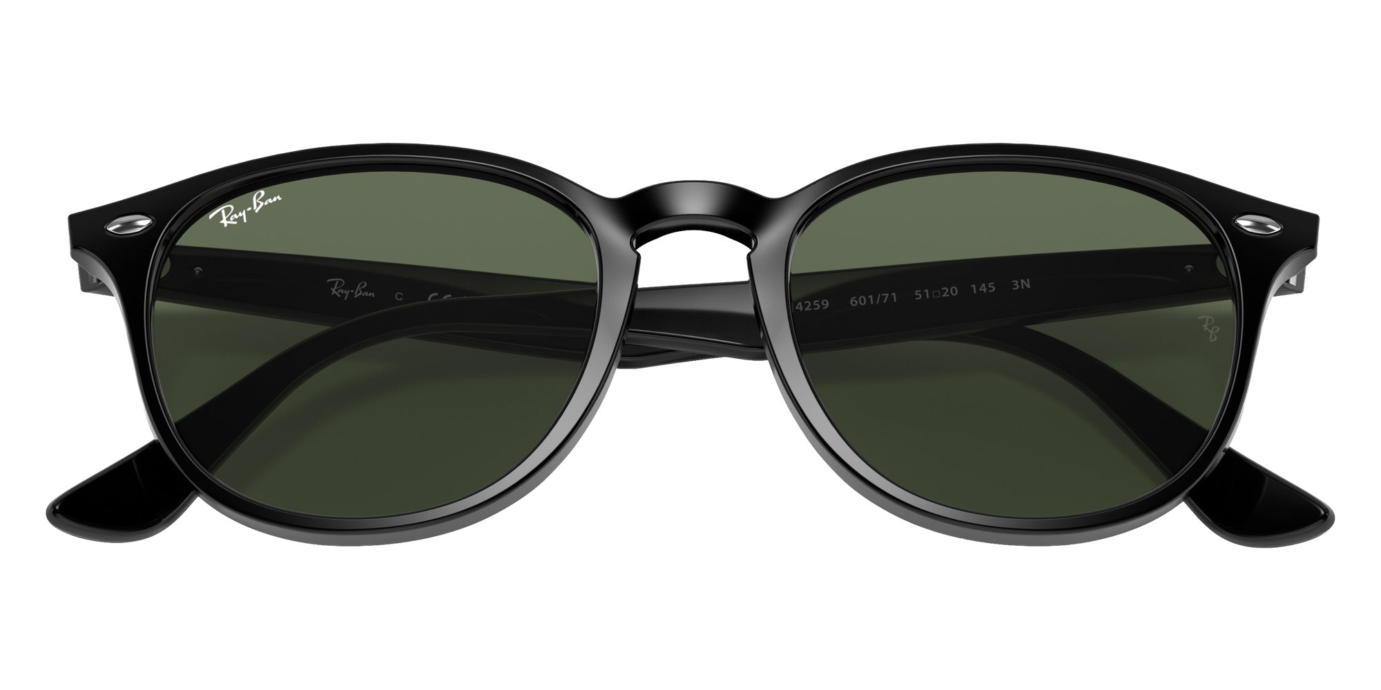 Ray-Ban® RB4259 RB4259 601/71 51 Sunglasses - Black