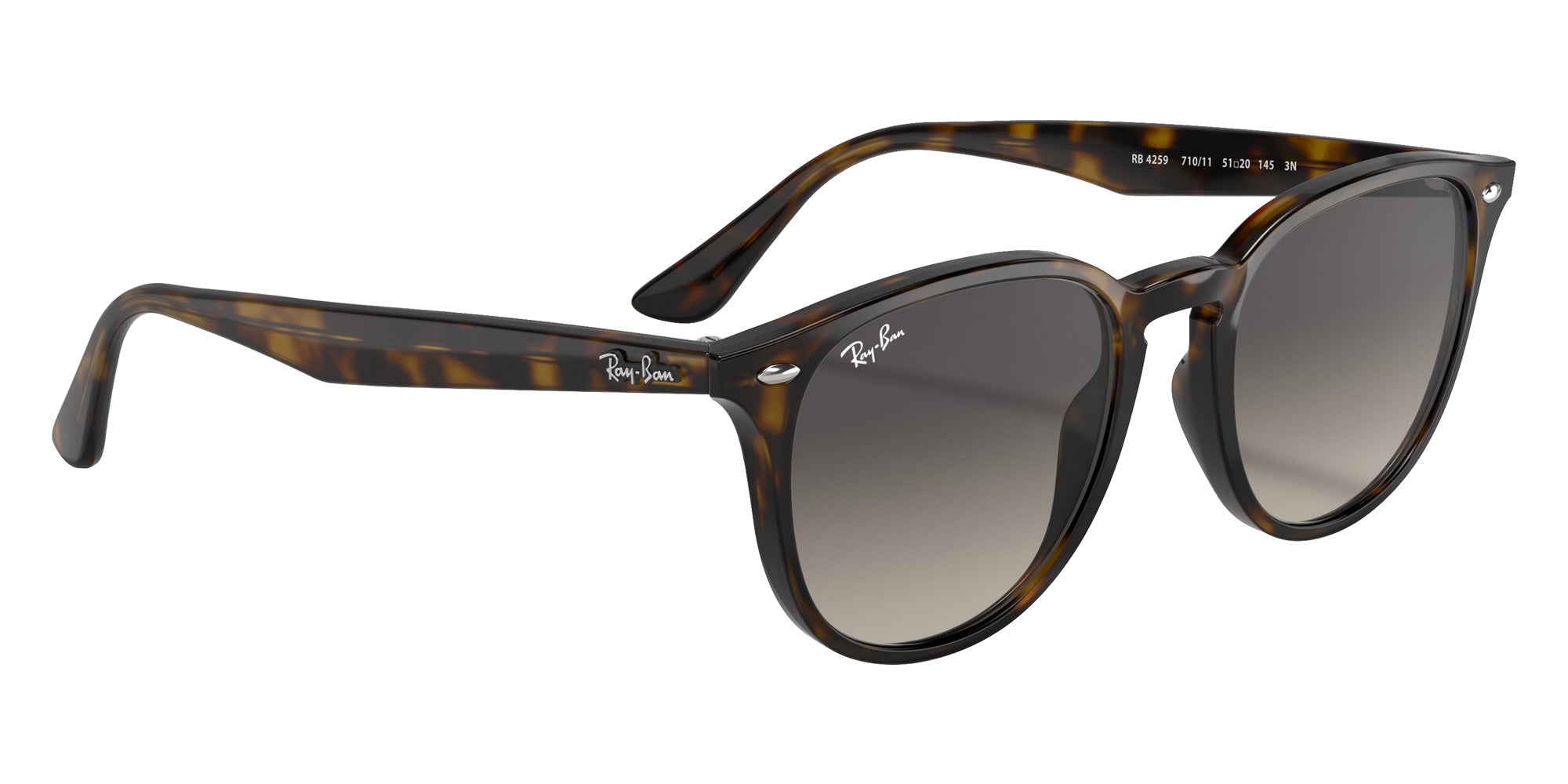 Ray-Ban® RB4259 RB4259 710/11 51 Sunglasses - Light Havana